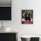 Stupell Industries Bruno Bear in Pink Tub Floating Frame, design by Momart